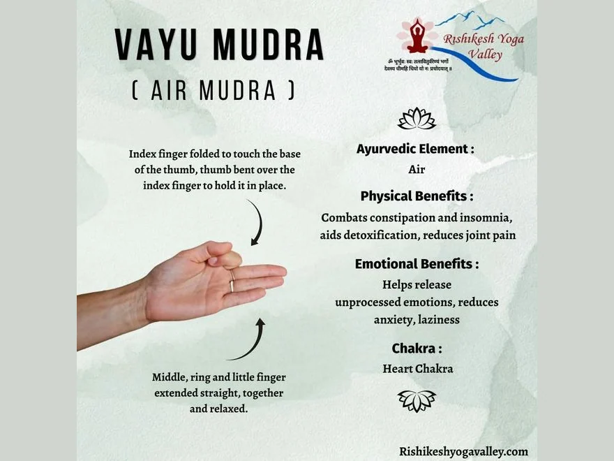 Air Gesture (Vayu Mudra) — photograph