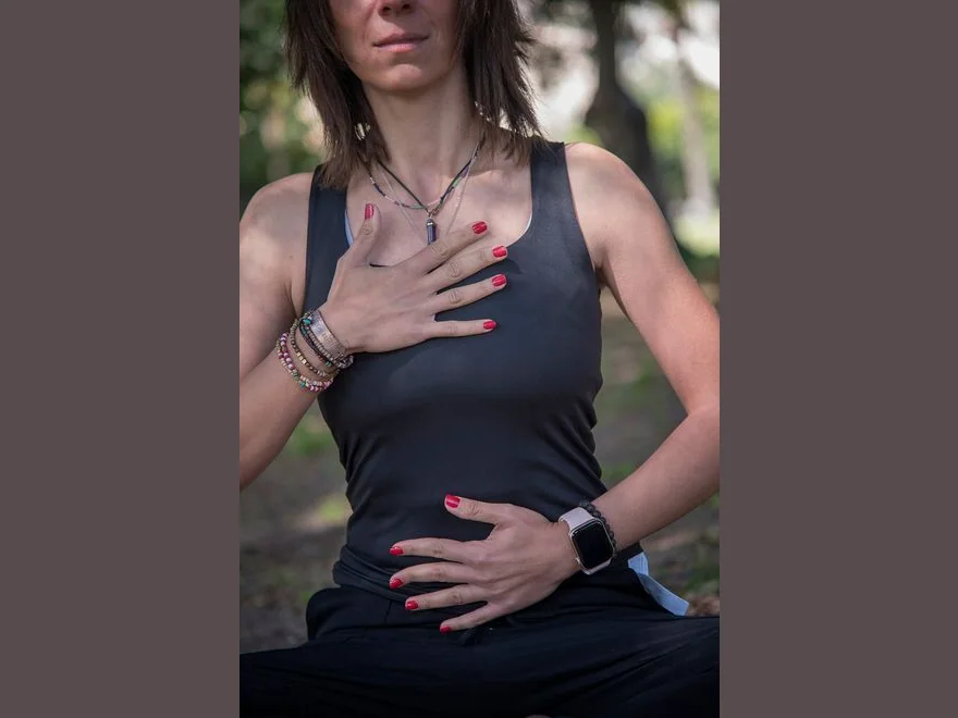 Belly Breathing (Diaphragmatic Breathing) — photograph