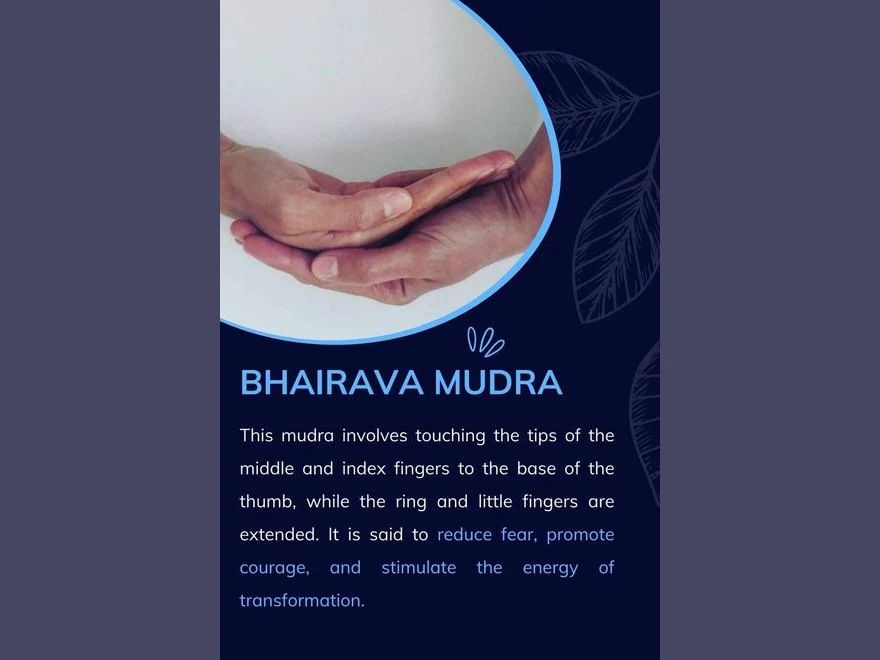 Bhairava Gesture (Bhairava Mudra) — photograph