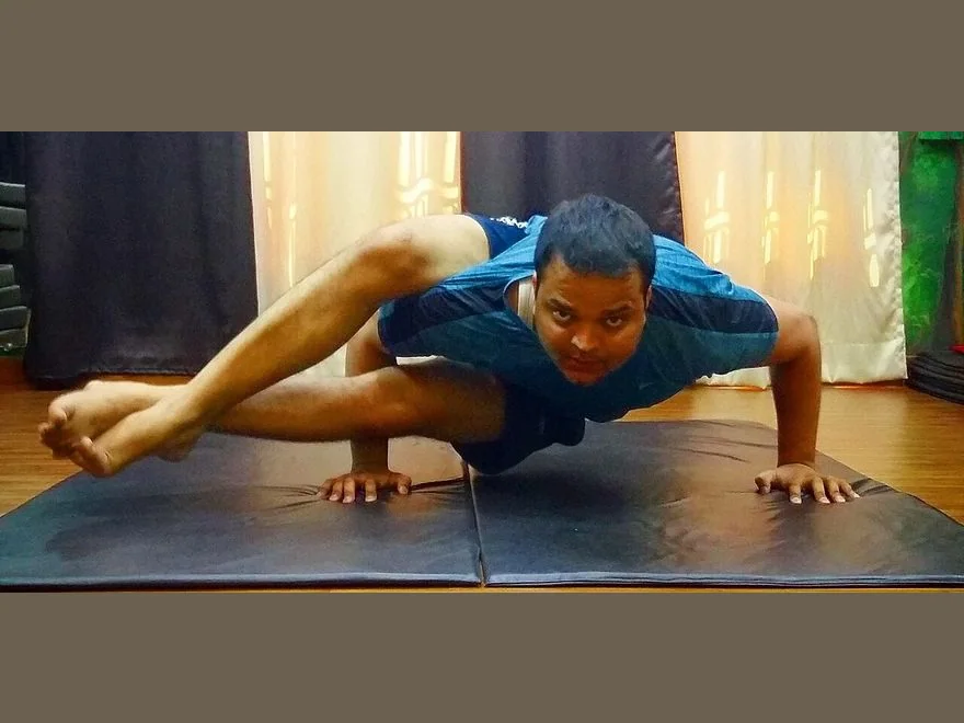 Eight-Angle Prep (Astavakrasana Prep) — photograph