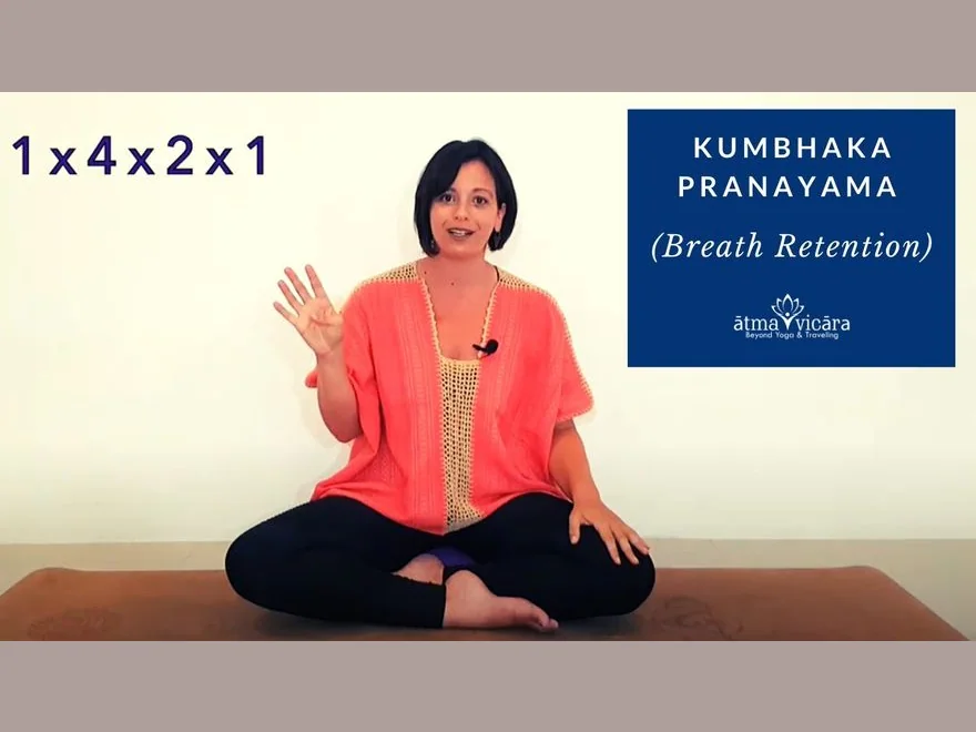 External Breath Retention (Bahir Kumbhaka) — photograph