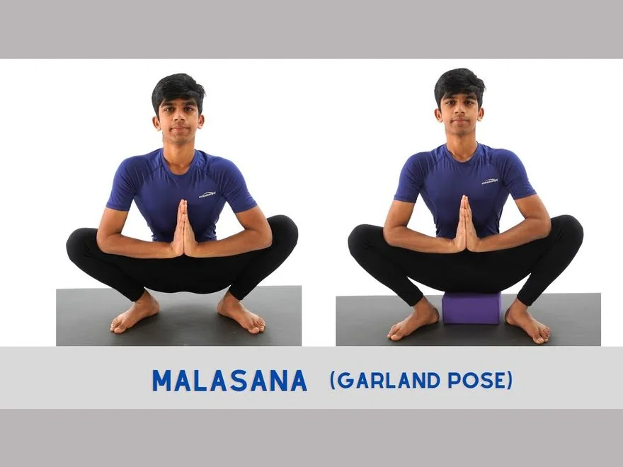 Garland Pose (Malasana) — photograph