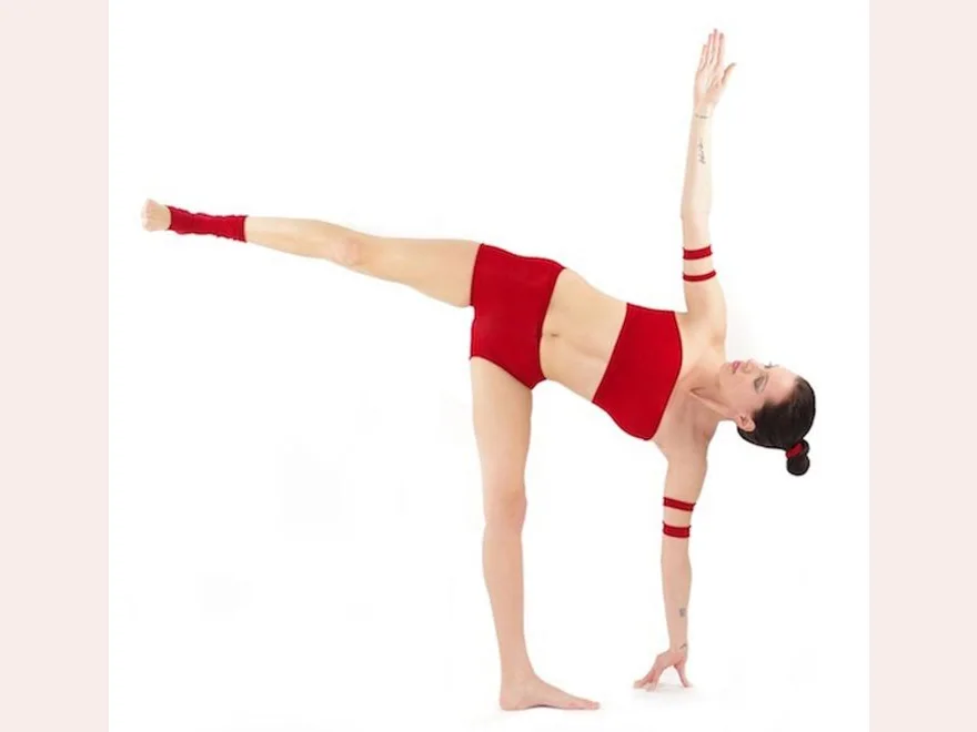 Half Moon Pose (Ardha Chandrasana) — photograph