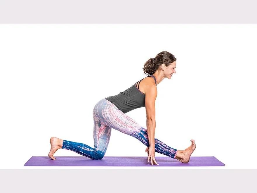Half Splits (Ardha Hanumanasana) — photograph